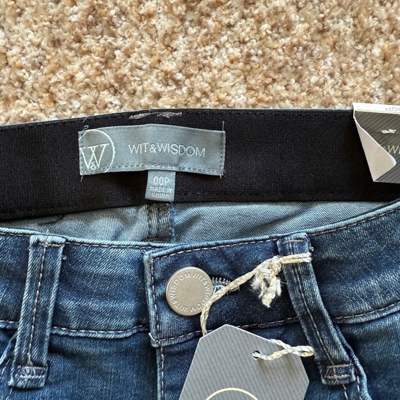 NWT Wit & Wisdom “Ab”solution Ankle Skinny Jeans” size OOP - Picture 2 of 5
